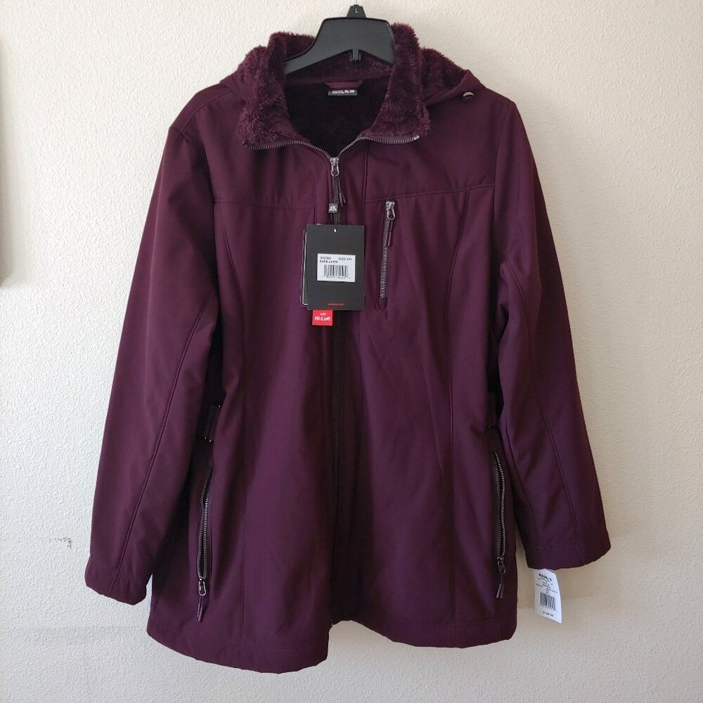 Women's ZeroXposur Chyler Plush-Lined Soft Shell Jacket, Size XXL